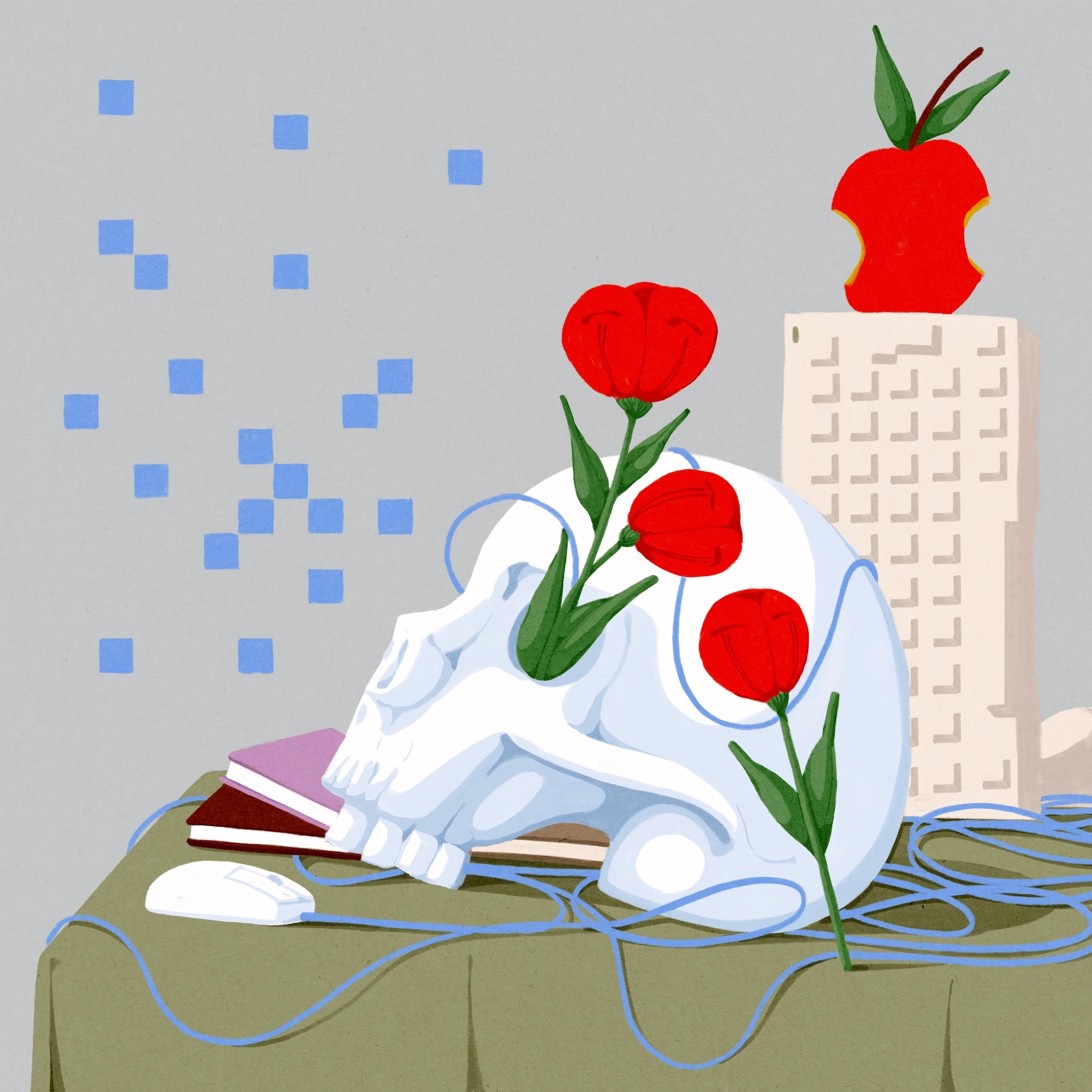 Artificial Intelligence — The New York Times — artwork by Florian Meissner